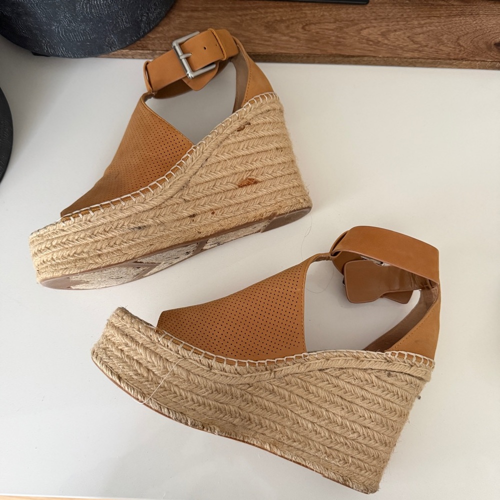 Marc fisher wedge sandals 8.5 - Picture 7 of 9